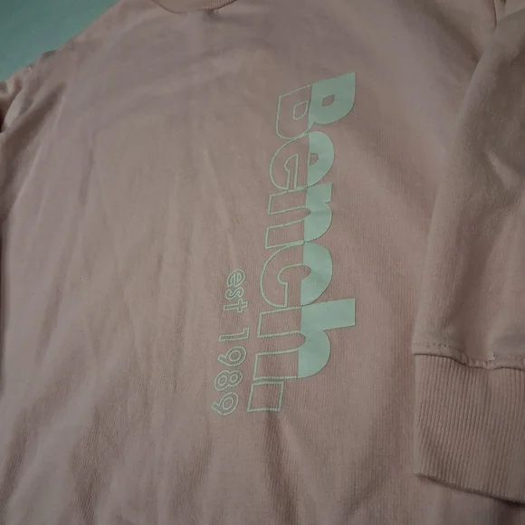 Bench Men's Light Pink Crewneck Sweater - Picture 2 of 4